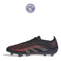 Image of Predator 25.1 Elite FG Stealth Victory - Noir/Gris/Lucid Red