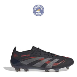 Image of Predator 25.1 Elite FG Stealth Victory - Noir/Gris/Lucid Red