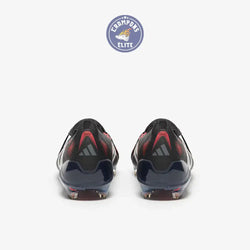 Image of Predator 25 Elite Fold-over Tongue FG Stealth Victory - Noir/Gris/Lucid Red
