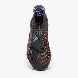 Image of Predator 25 Elite Fold-over Tongue FG Stealth Victory - Noir/Gris/Lucid Red