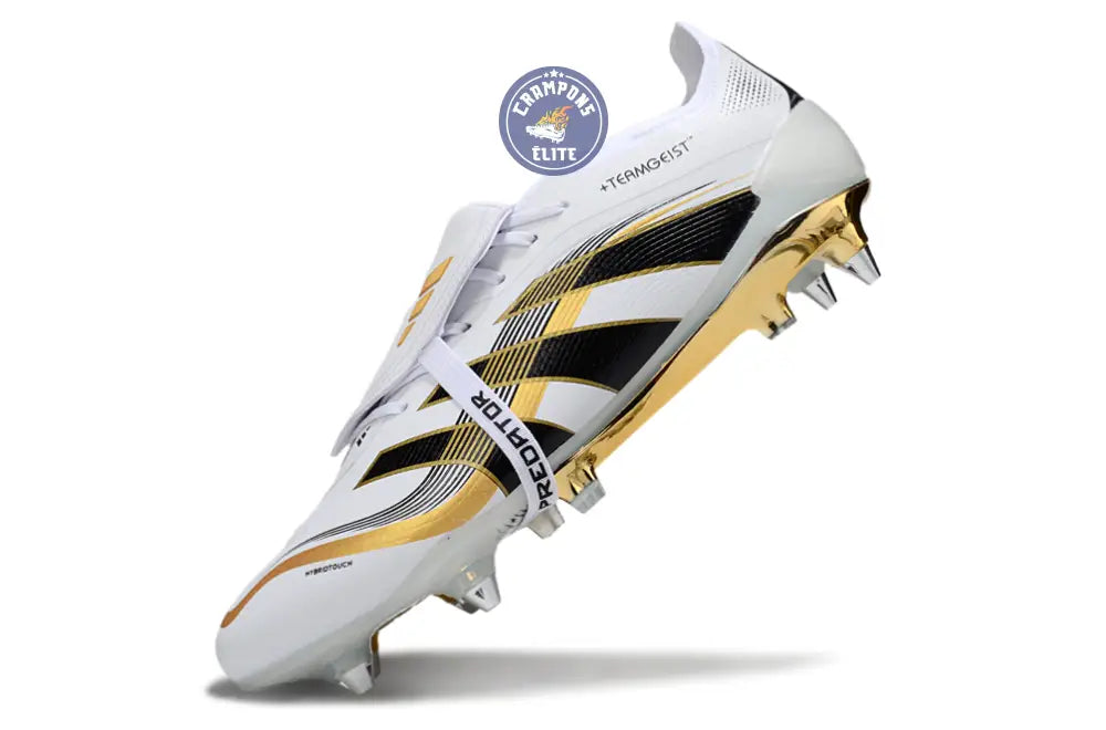 Image of Predator 25 Elite Fold-over Tongue SG +Teamgeist Blanc OR SG