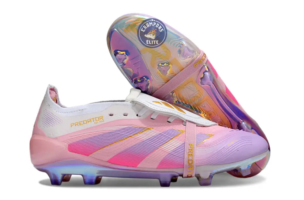Image of Predator 25 Elite Tongue FG Rose/Blanc/OR