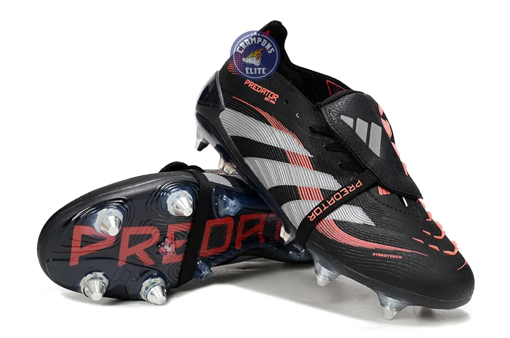 Predator 25 Fold-over Tongue SG - Noir/Blanc/Rouge