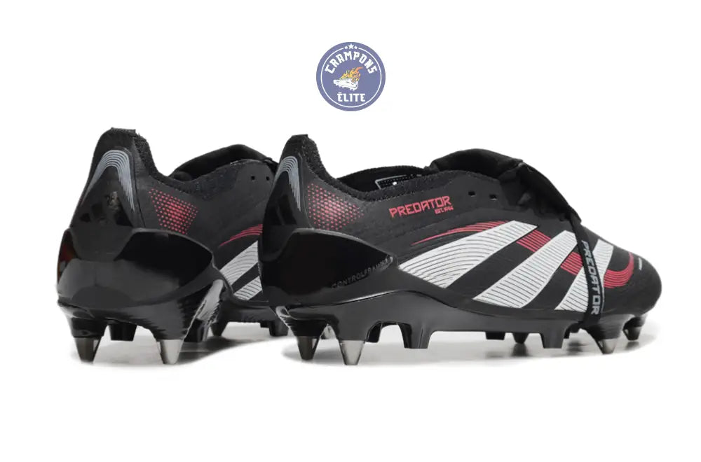 Image of Predator 25 Fold-over Tongue SG - Noir/Blanc/Rouge