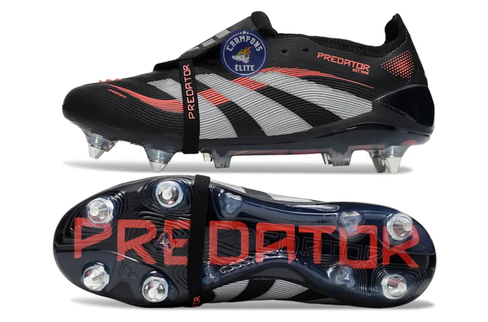 Predator 25 Fold-over Tongue SG - Noir/Blanc/Rouge