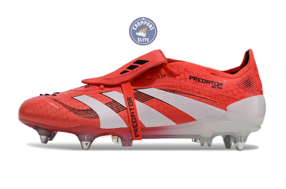 Image of Predator 25 Fold-over Tongue SG Pure Victory - Lucid Red/Blanc/Noir