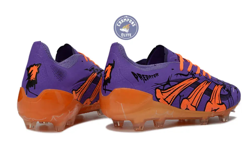 Predator Lacets FG Spéciale Halloween - Violet/Orange/Noir