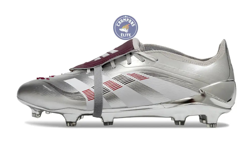 Predator 25 Tongue FG Bellingham - Argent/Bordeaux