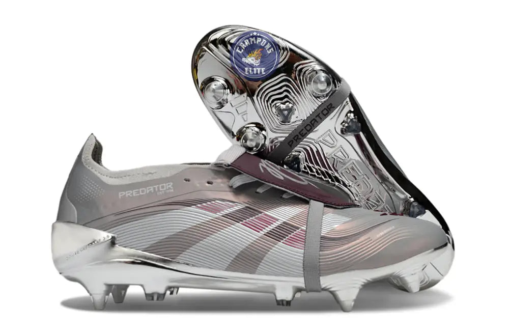 Image of Predator 25 Tongue SG Bellingham - Argent/Bordeaux SG