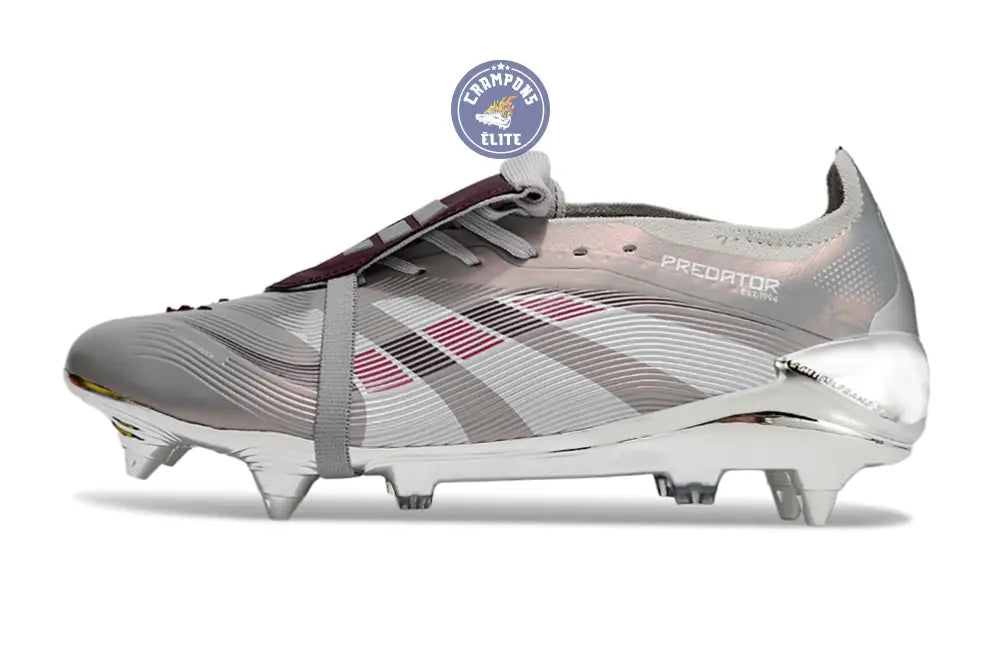 Image of Predator 25 Tongue SG Bellingham - Argent/Bordeaux SG