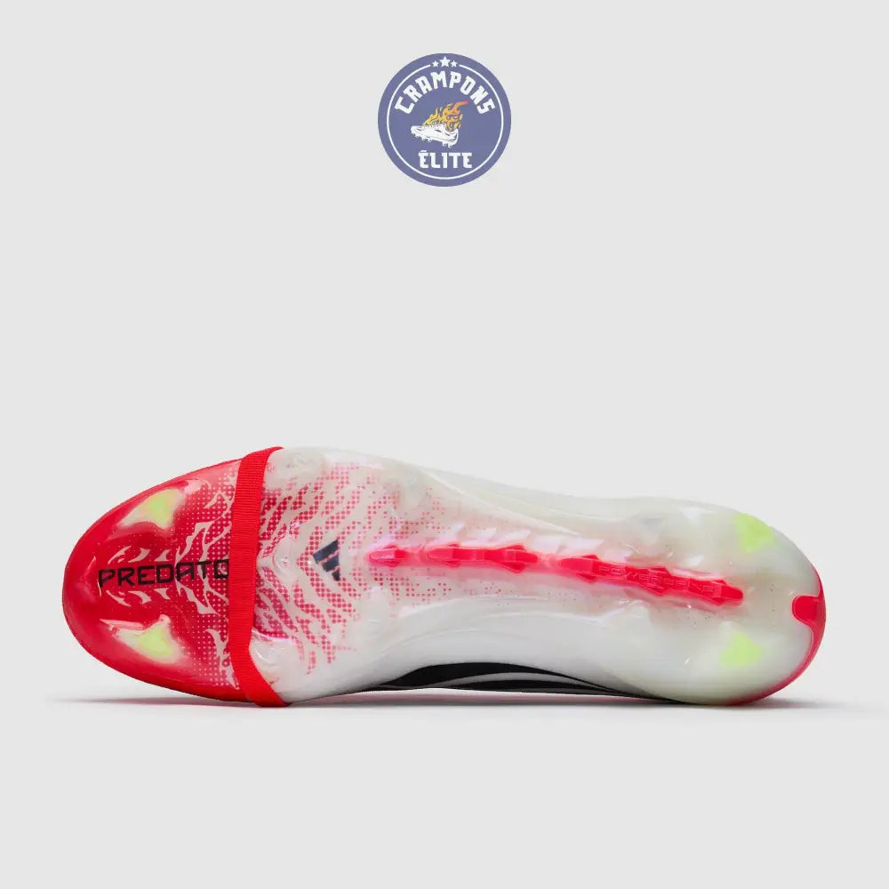 PREDATOR 26 ELITE FOLD-OVER TONGUE FG BORN FOR GOALS - LUCID RED/NOIR/BLANC