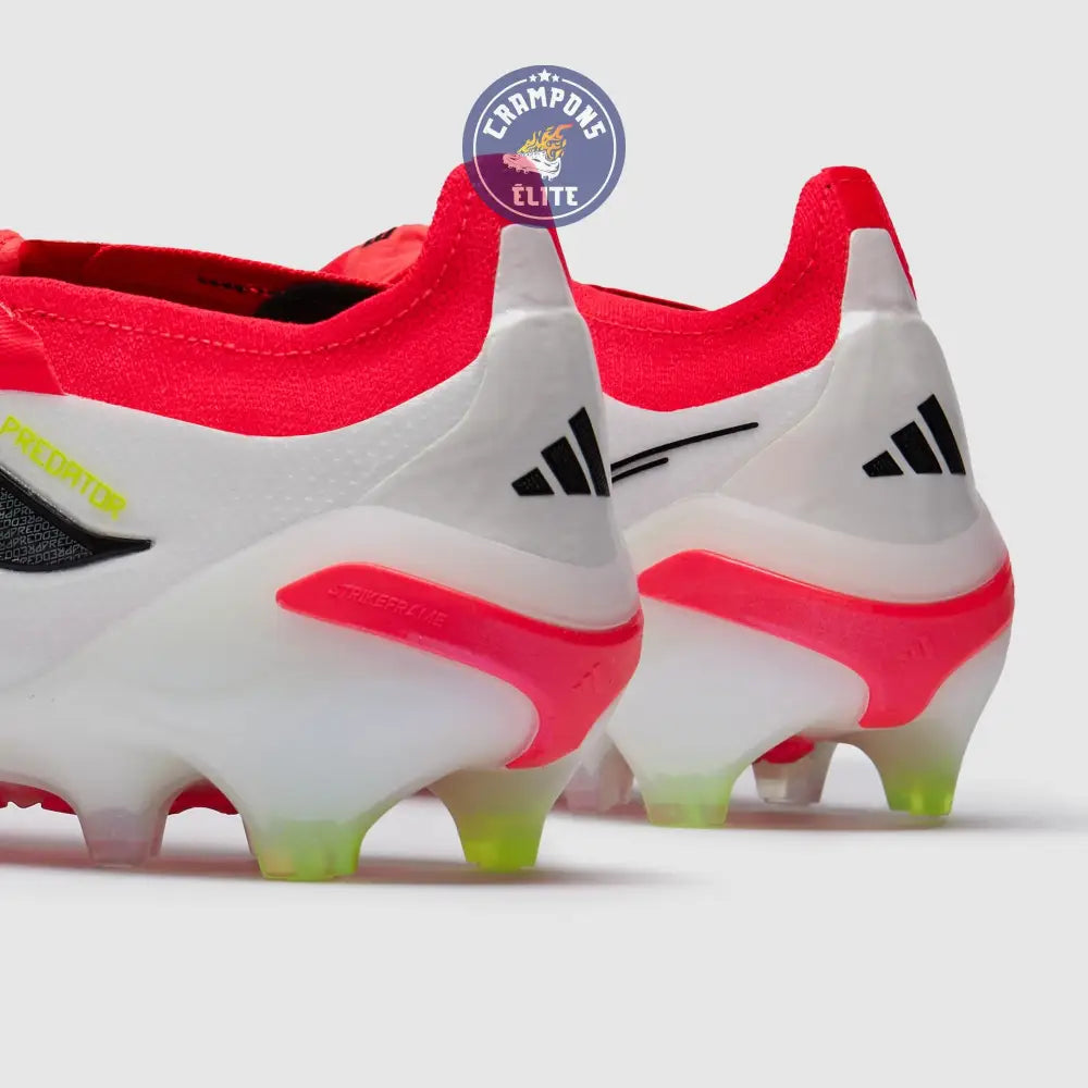 Image of PREDATOR 26 ELITE FOLD-OVER TONGUE FG BORN FOR GOALS - LUCID RED/NOIR/BLANC