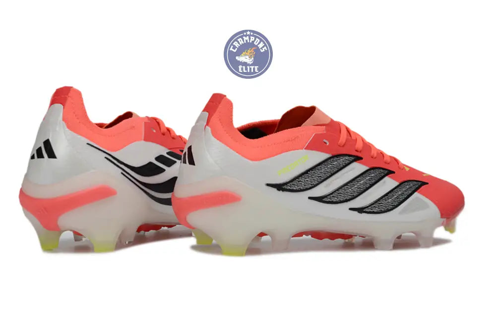 Image of PREDATOR 26 ELITE LACETS FG BORN FOR GOALS - LUCID RED/NOIR/BLANC