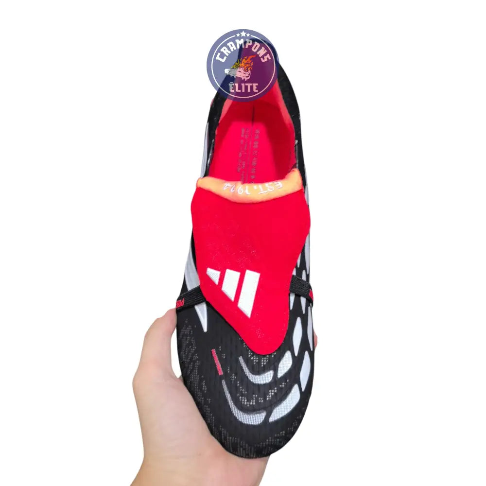 Image of PREDATOR 26 Tongue FG Noir/Rouge/Blanc