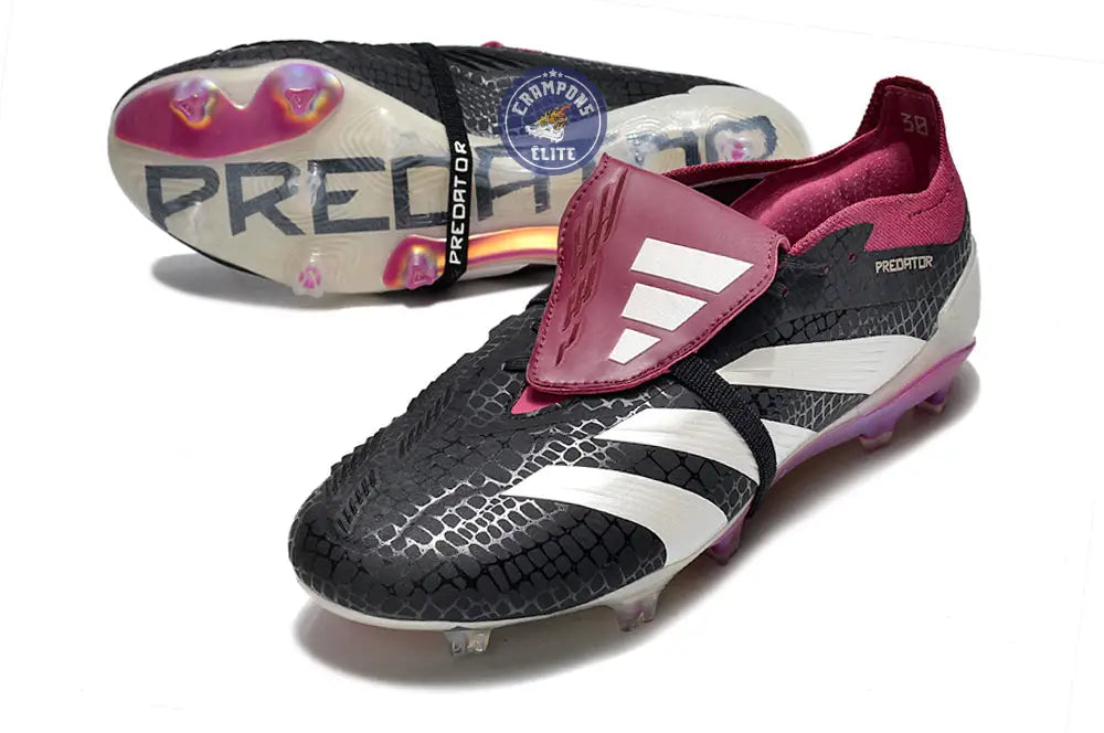Image of Predator 30 Elite Foldover Tongue FG ’30th Anniversary’ - Noir/Bordeaux/Blanc