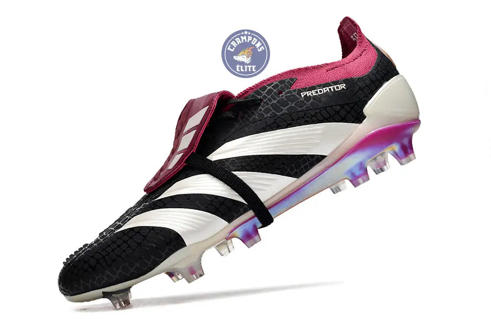 Predator 30 Elite Foldover Tongue FG ’30th Anniversary’ - Noir/Bordeaux/Blanc