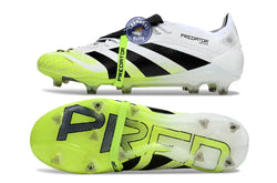 Image of Predator Elite Fold-over Tongue FG Radiant Blaze - Blanc/Noir/Vert