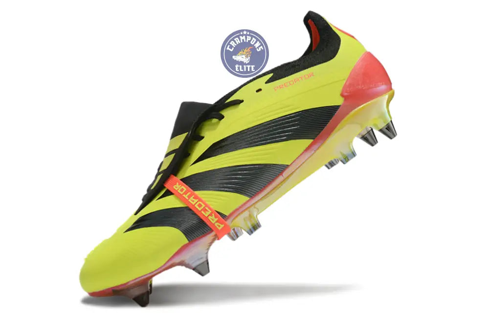 Image of Predator Elite Fold-over Tongue SG Energy Citrus - Jaune/Noir/Rouge