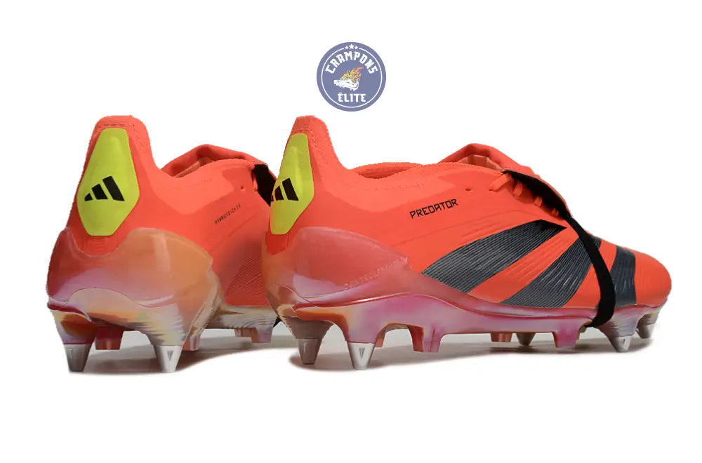 Predator Elite Fold-over Tongue SG Predstrike - Rouge/Noir/Jaune ÉDITION LIMITÉE