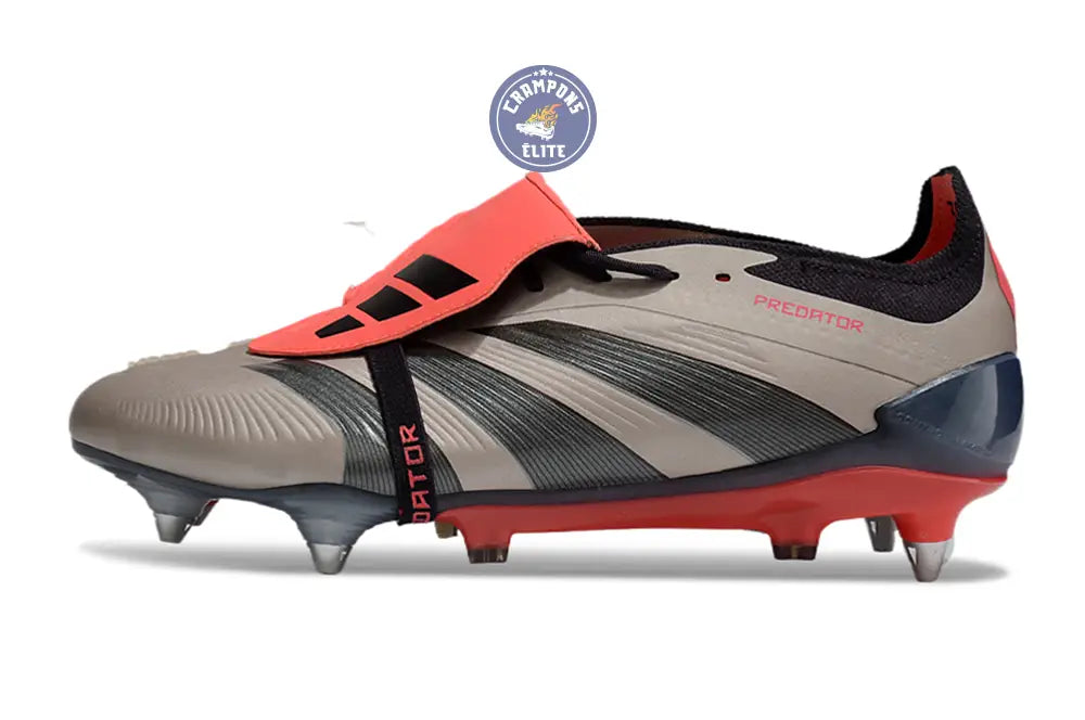 Image of Predator Elite Fold-over Tongue SG Vivid Horizon - Argenté/Aurora Black/Turbo