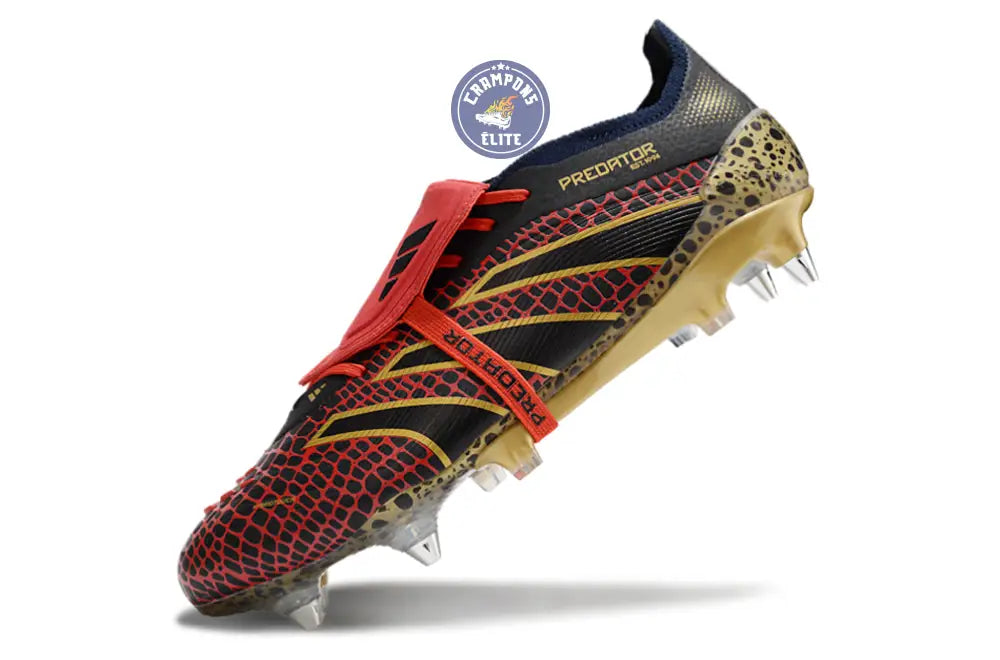 Image of Predator Elite Fold-over Tongue SG Year of the Snake - Lucid Red/Doré/Noir ÉDITION LIMITÉE