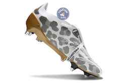 Image of Predator Elite SG - Blanc/Doré/Gris/Noir