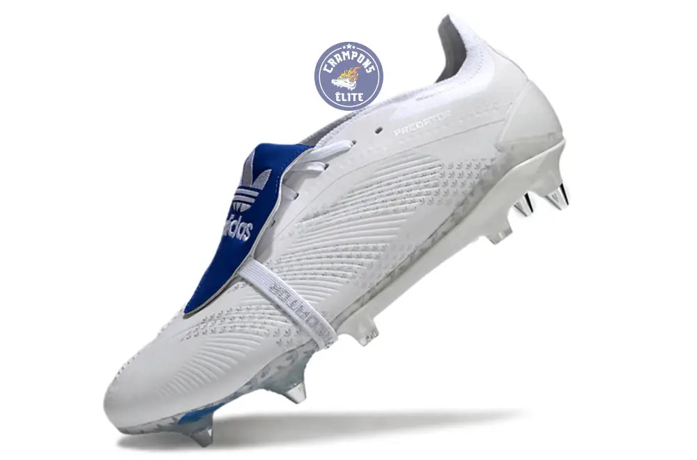 Predator Elite x Beckham Elite Tongue SG - Blanc/Bleu