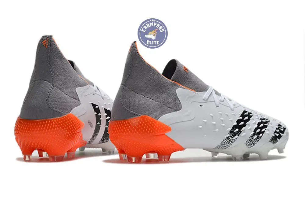 Predator Freak.1 FG - Blanc/Gris/Orange