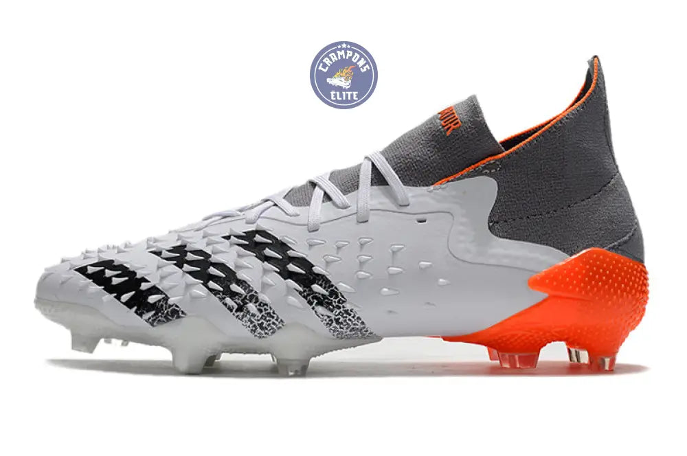 Image of Predator Freak.1 FG - Blanc/Gris/Orange