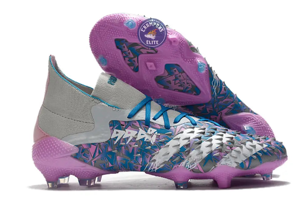Image of Predator Freak.1 FG - Bleu/Rose/Gris