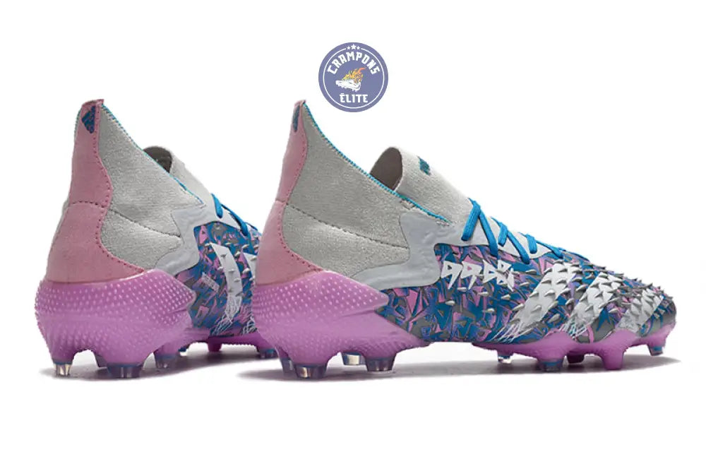Predator Freak.1 FG - Bleu/Rose/Gris
