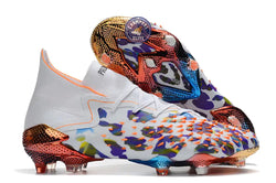 Image of Predator Freak.1 Vegan FG Paul Pogba X Stella McCartney - Blanc/Noir/Orange ÉDITION LIMITÉE