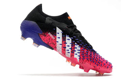 Image of Predator Freak Basse Lacets FG Superspectral - Noir/Blanc/Rose