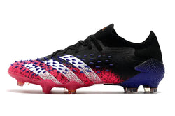 Image of Predator Freak Basse Lacets FG Superspectral - Noir/Blanc/Rose