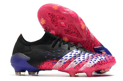 Image of Predator Freak Basse Lacets FG Superspectral - Noir/Blanc/Rose