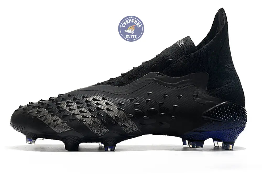 Predator Freak Laceless FG Escapelight - Noir/Argenté