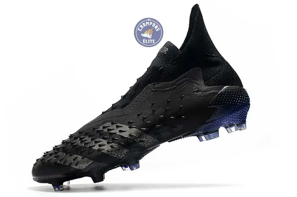 Predator Freak Laceless FG Escapelight - Noir/Argenté