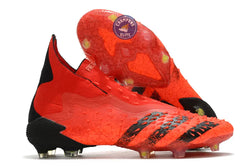 Image of Predator Freak Laceless FG Meteorite - Rouge/Noir/Rouge