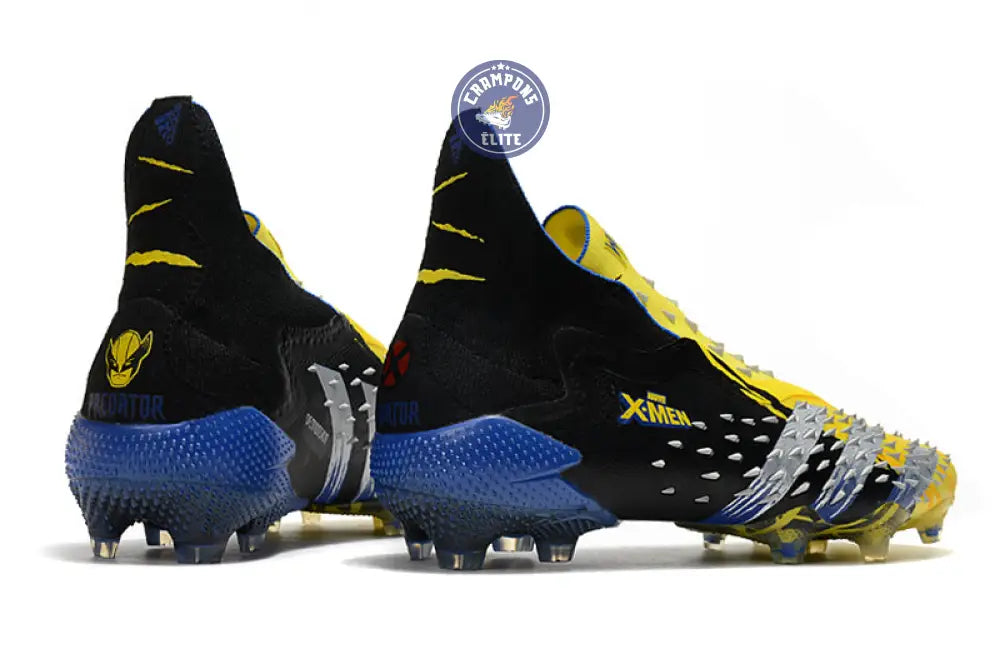 Predator Freak Laceless FG X-Men Wolverine - Jaune/Argenté/Noir ÉDITION LIMITÉE