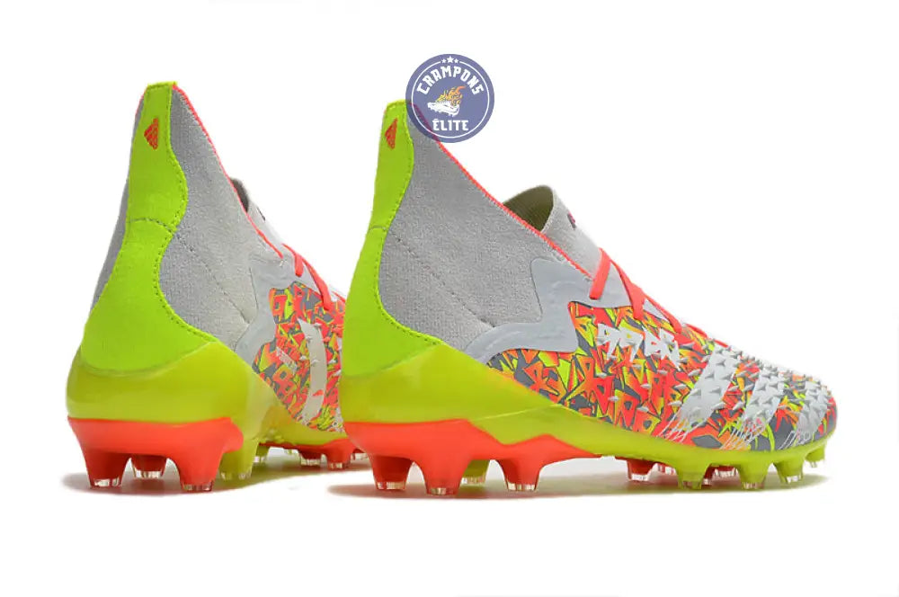 Predator Freak Lacts FG Numbers Up - Gris/Blanc/Jaune