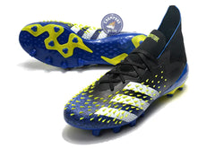 Image of Predator Freak Lacets FG Superlative - Noir/Blanc/Jaune