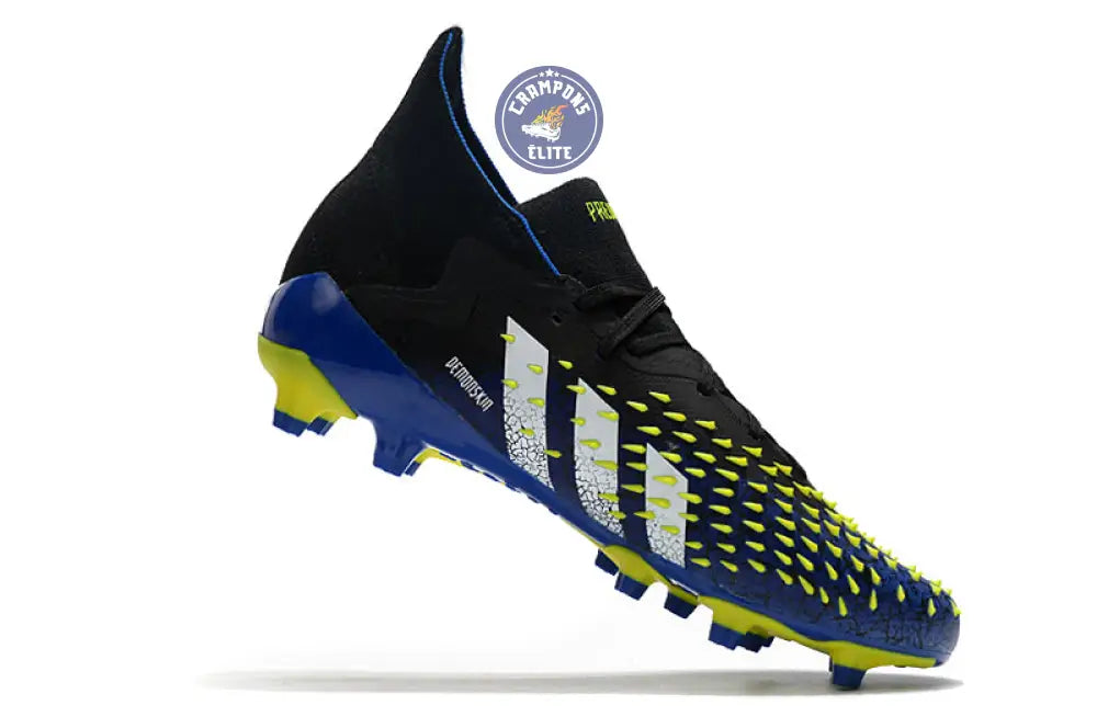 Image of Predator Freak Lacets FG Superlative - Noir/Blanc/Jaune