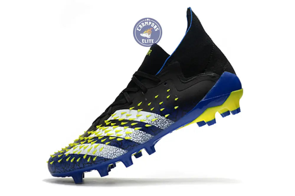 Image of Predator Freak Lacets FG Superlative - Noir/Blanc/Jaune