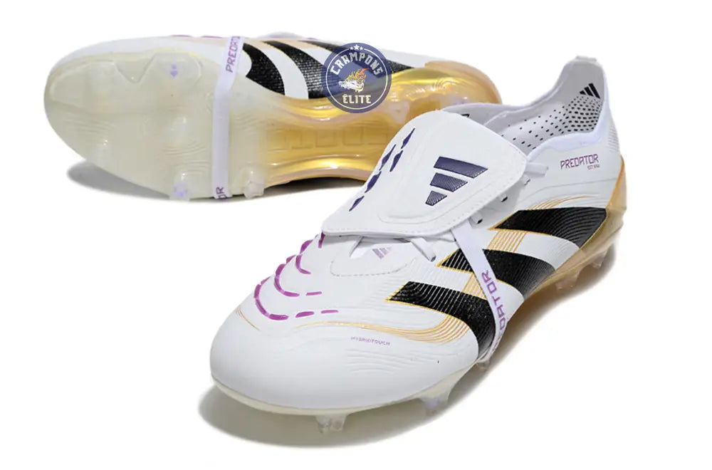 Image of Predator League Fold-over Tongue FG Road to Glory - Blanc/Noir/Doré