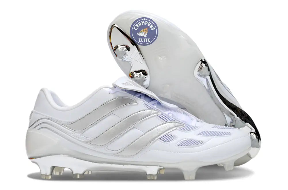 Image of PREDATOR PRECISION FG - BLANC/ARGENTÉ/ARGENTÉ ÉDITION LIMITÉE