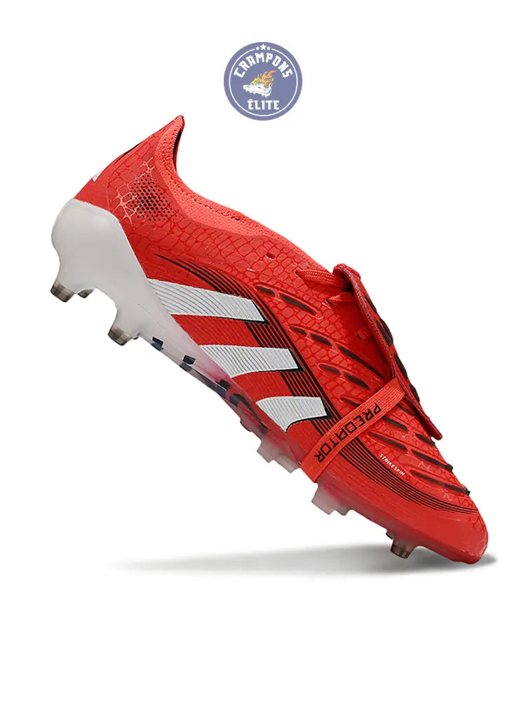 Predator Pro Fold-over Tongue AG Pure Victory - Lucid Red/Blanc/Noir