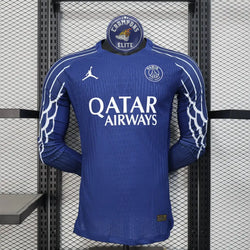 Image of PSG 2024/25 Fourth Jordan Bleu - Manches longues PRO