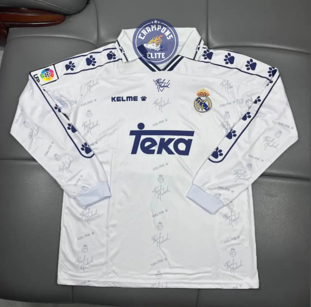 Real Madrid 1995/96 Domicile à manches longues