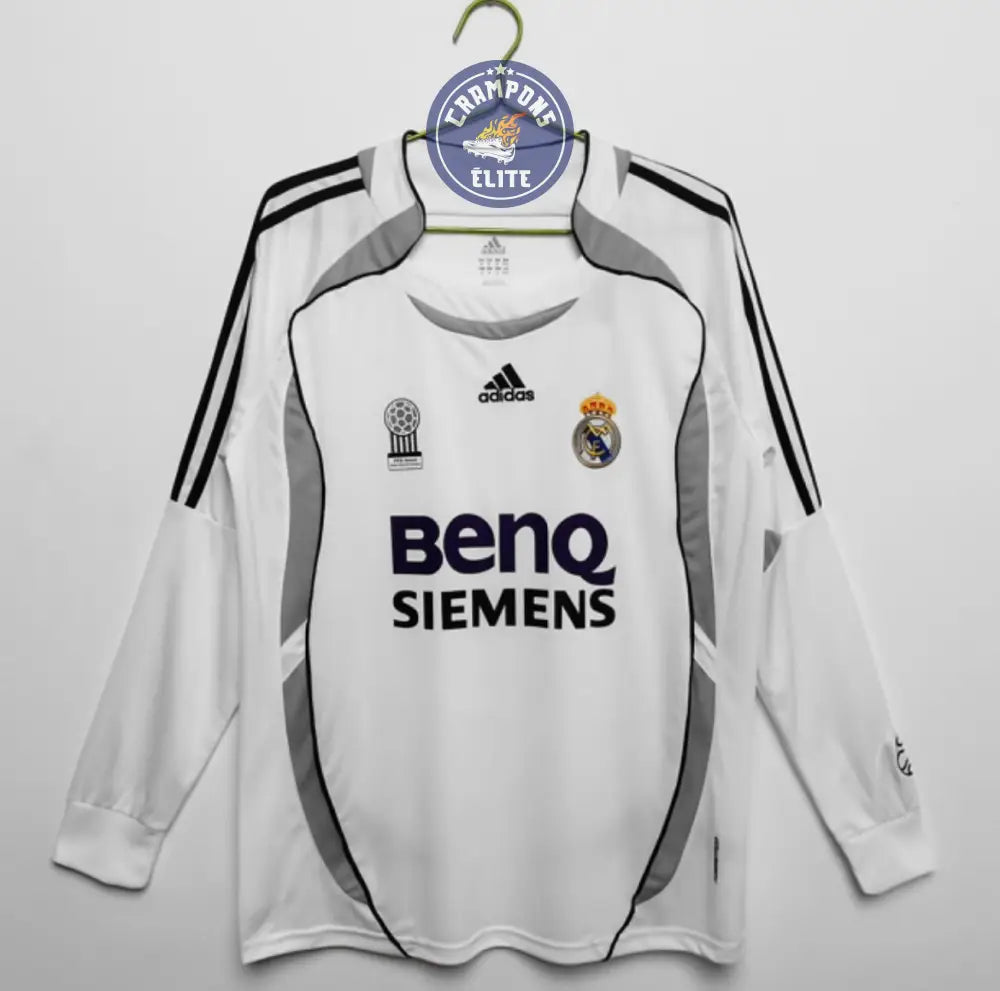 Real Madrid 2006/07 Domicile à manches longues