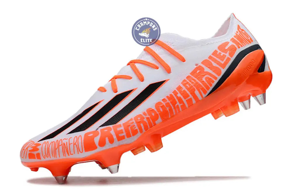 Speedportal Messi.1 SG Balon te Adoro - Blanc/Noir/Rouge